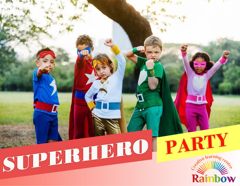 <span style="font-weight: bold;">Superhero party</span>&nbsp;